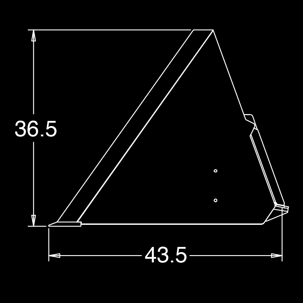 High Capacity Light Material Buckets for Skid Steers - WAIN ROY-1