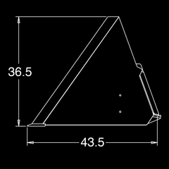 High Capacity Light Material Buckets for Skid Steers - WAIN ROY-1