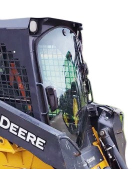 John Deere Skid Steer Forestry Door - Small Frame G Series | Shields Lexan Polycarbonate