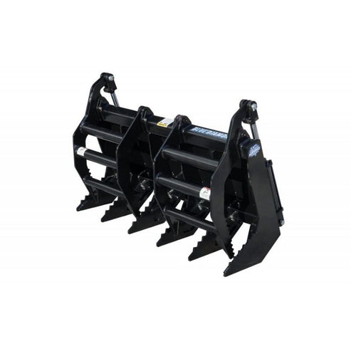 Mini Rake Grapple for Loaders - Blue Diamond