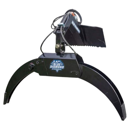 Mini Log Grapple for Loaders - Blue Diamond