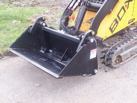 Mini Skid Steer 4 in 1 Bucket Attachment - Bradco