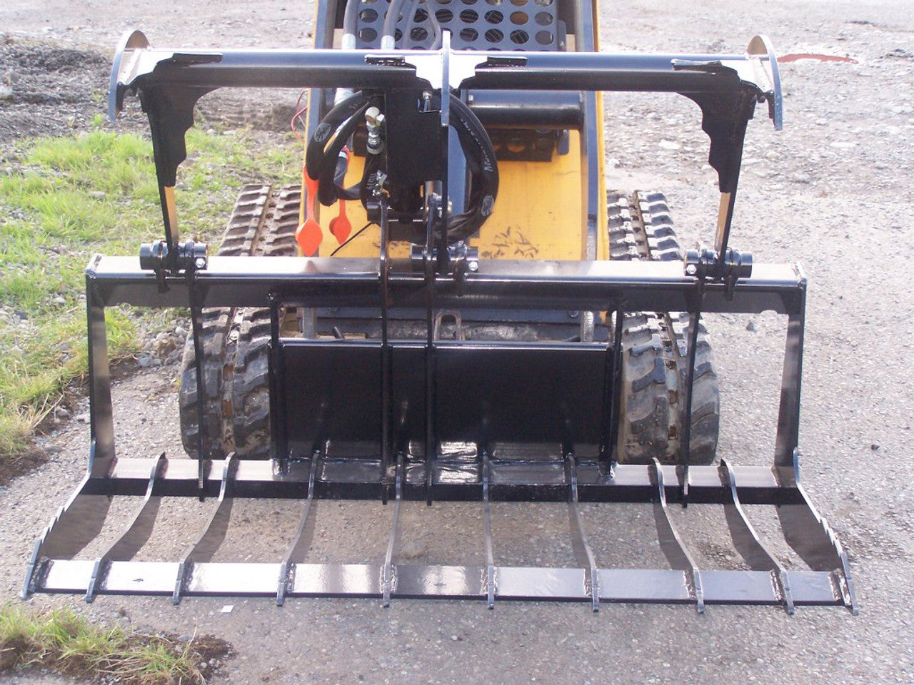 Mini Skid Steer Brush Grapple Attachment - Bradco