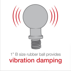 Ball Adapter Plate RAM Mount - RAP-B-236U - Skid Steer Genius