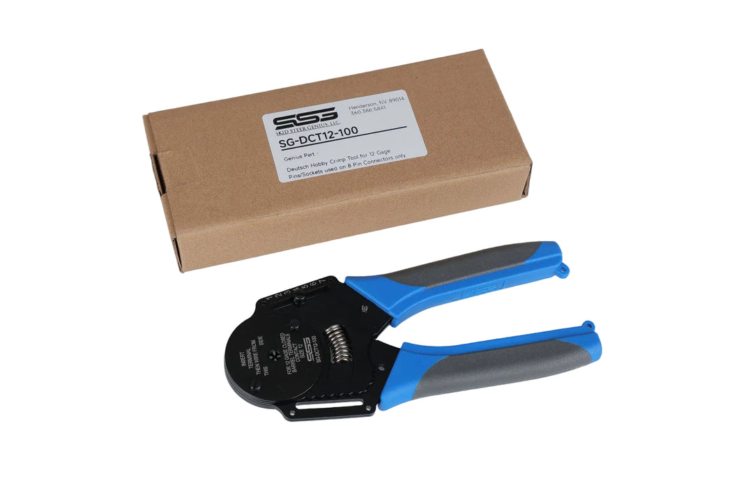 Deutsch 8 Pin Crimping Tool - SG-DCT12-100 - Skid Steer Genius