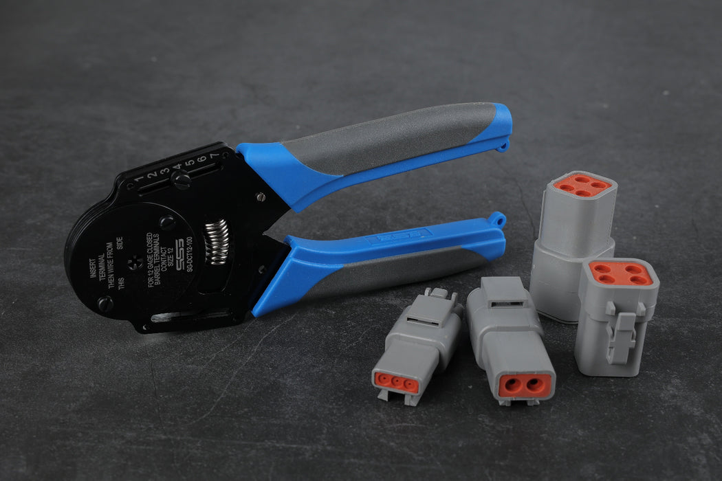 Deutsch 8 Pin Crimping Tool - SG-DCT12-100 - Skid Steer Genius