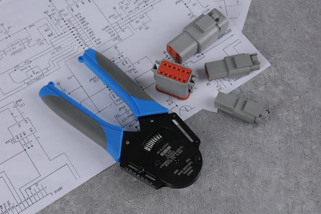 Deutsch Hobby Crimping Tool for Connectors - SG-DCT16-100 - Skid Steer Genius