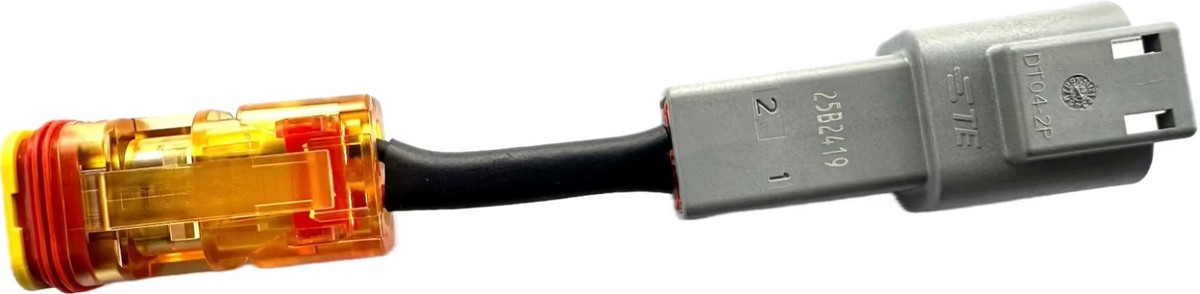 Deutsch to Deutsch LED Adapter Cable - SG-DTR2-DTP2L - Skid Steer Genius