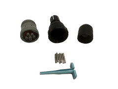 Deutsch 6 Pin Male Plug Kit - SG-HD16-6-96S-KIT - Skid Steer Genius