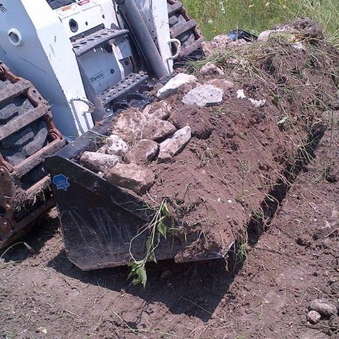 Low Profile Severe Duty Bucket for Loaders - Blue Diamond