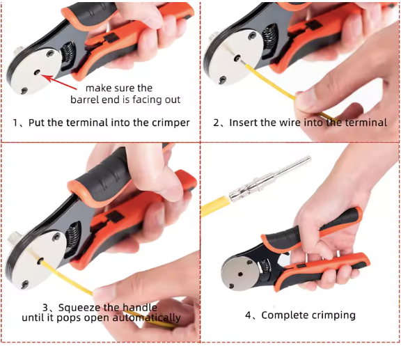 Hobby Deutsch Crimping Tool - SG-DCT12-100 - Skid Steer Genius