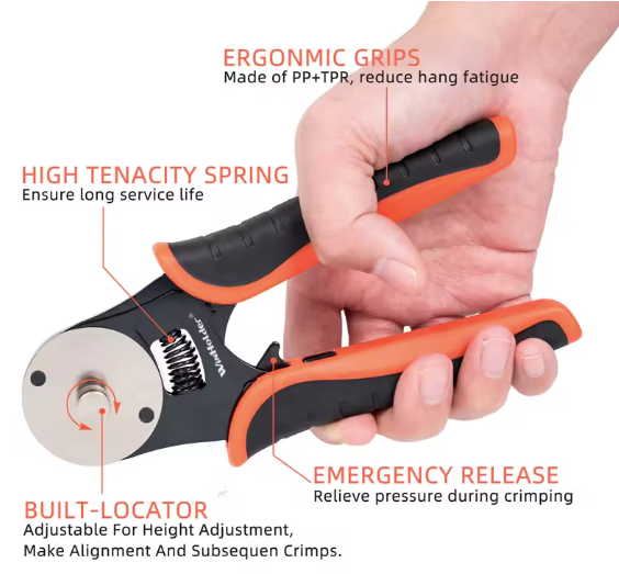 Hobby Deutsch Crimping Tool - SG-DCT12-100 - Skid Steer Genius
