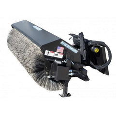 Skid Steer Series 2 Heavy Duty Angle Broom - Blue Diamond