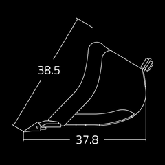 Severe Duty Rock Buckets for 12500-20000 lbs. Excavators - WAIN ROY-3