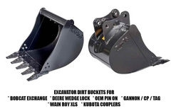 Severe Duty Rock Buckets for 20,000-30,000 lbs. Excavators - WAIN ROY-2