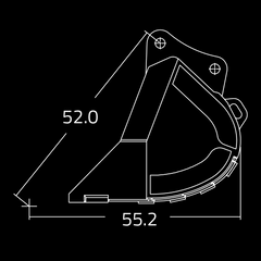 Severe Duty Rock Buckets for 30,000-41,000 lbs. Excavators - WAIN ROY