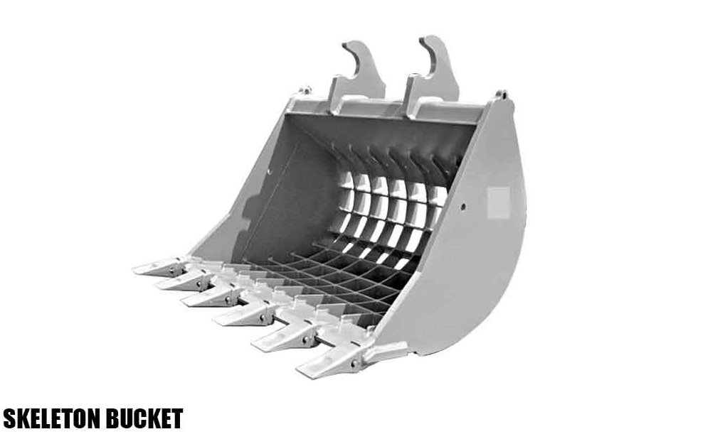 Skeleton Buckets for 30MT (65,000 - 95,000 lbs.) Excavators - WAIN ROY