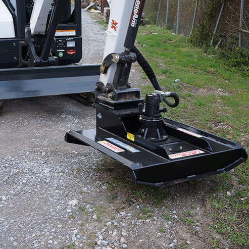 Heavy Duty Mini Excavator Brush Cutter - Blue Diamond
