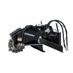 Skid Steer Stump Grinder with Swing Arm | Blue Diamond