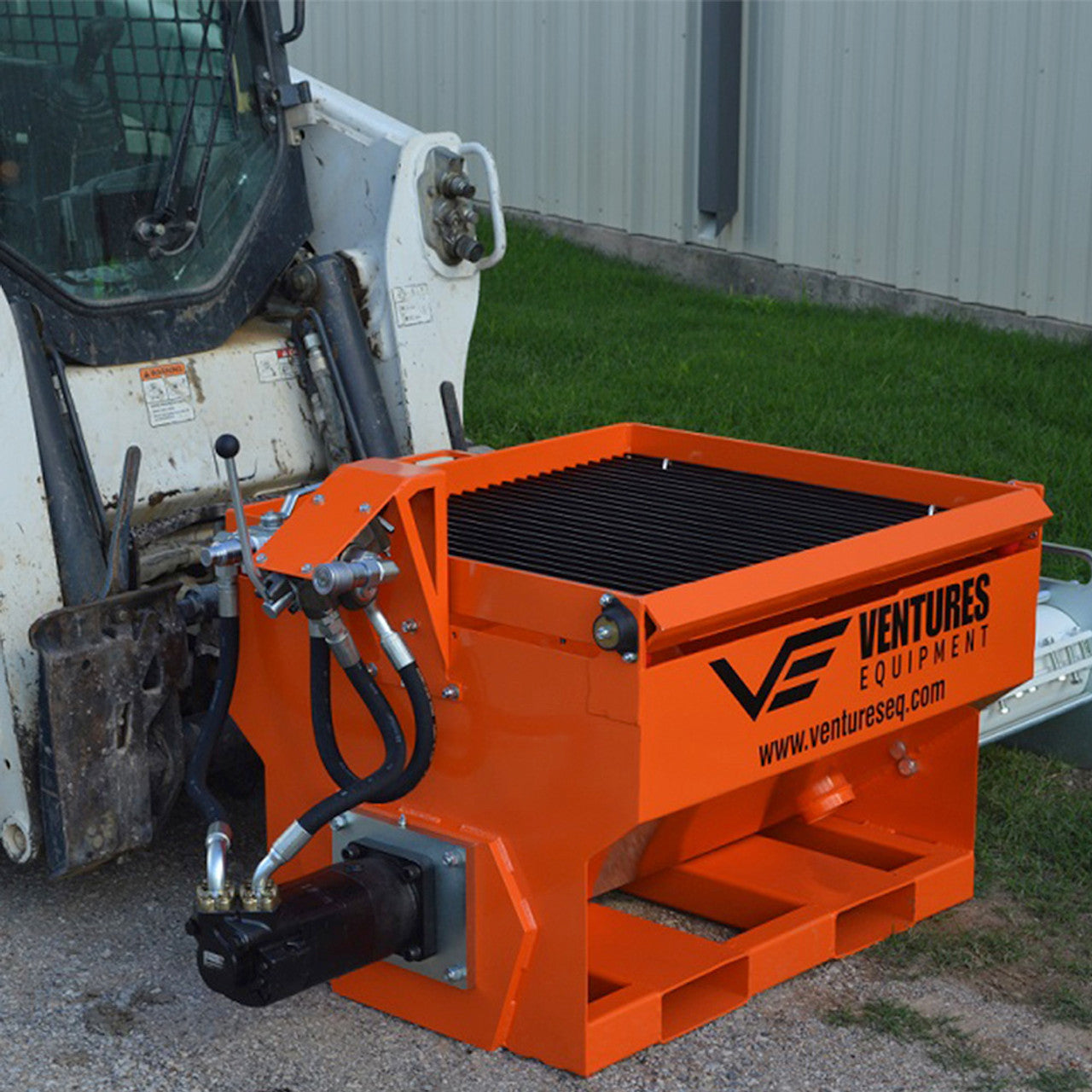 Skid Steer Concrete Pump - Ventures Equipment