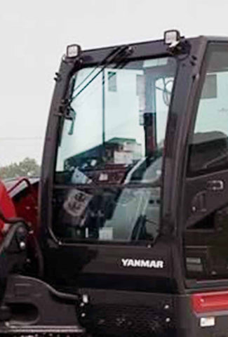 Yanmar Excavator Windshield SV100-2 | Shields Lexan Polycarbonate