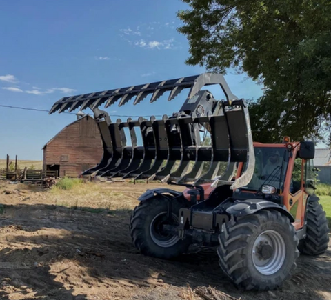 ANBO GR200HC-12 Grapple Rake - High Capacity - 12" Tines