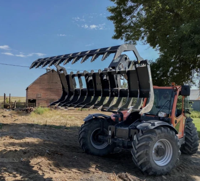 ANBO GR200HC-8 Grapple Rake - High Capacity - 8" Tines