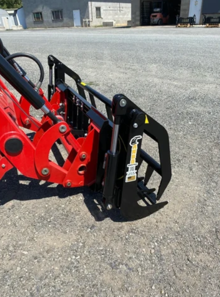 ANBO Skid Steer GRSC-5 Subcompact Grapple Rake - 5" Tines