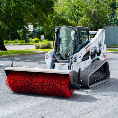 Skid Steer Angle Broom | McLaren Industries