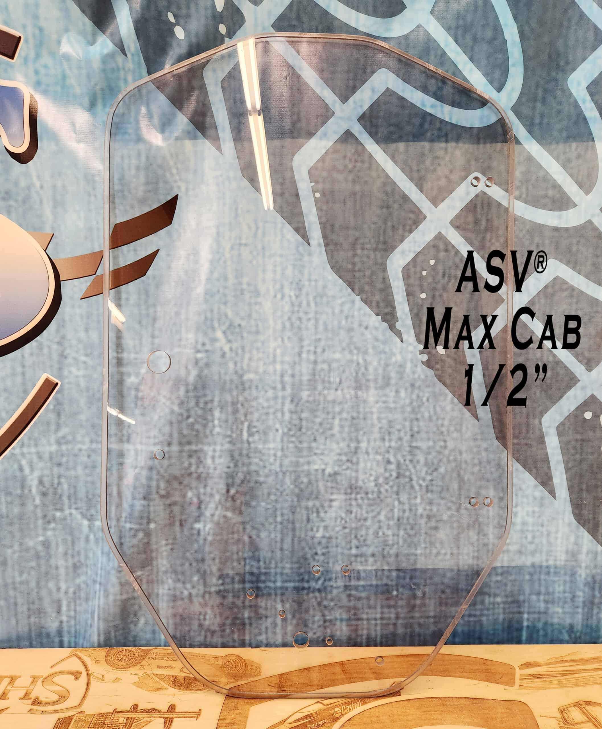 Skid Steer ASV Max Cab | Shields Lexan Polycarbonate