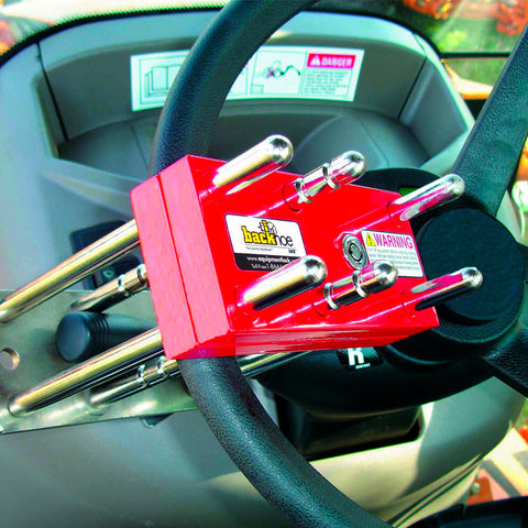 Backhoe Lock - Equipment Lock