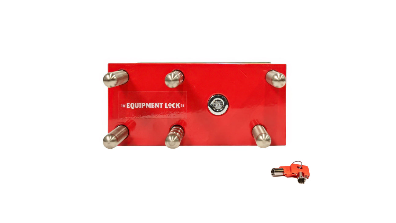 Backhoe Lock - Equipment Lock
