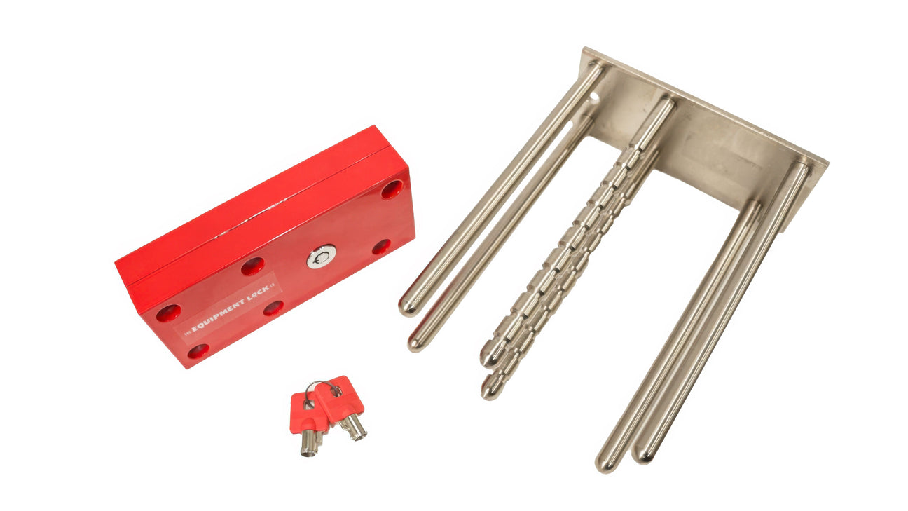 Backhoe Lock - Equipment Lock