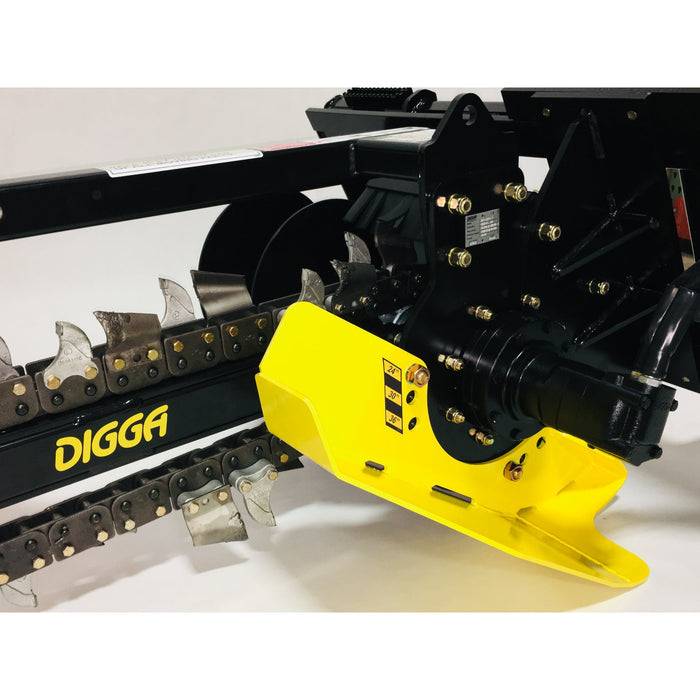 Bigfoot Trencher Skid Steer Attachment - Digga