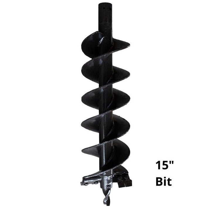 Heavy Duty Auger Bits for Skid Steers - Blue Diamond
