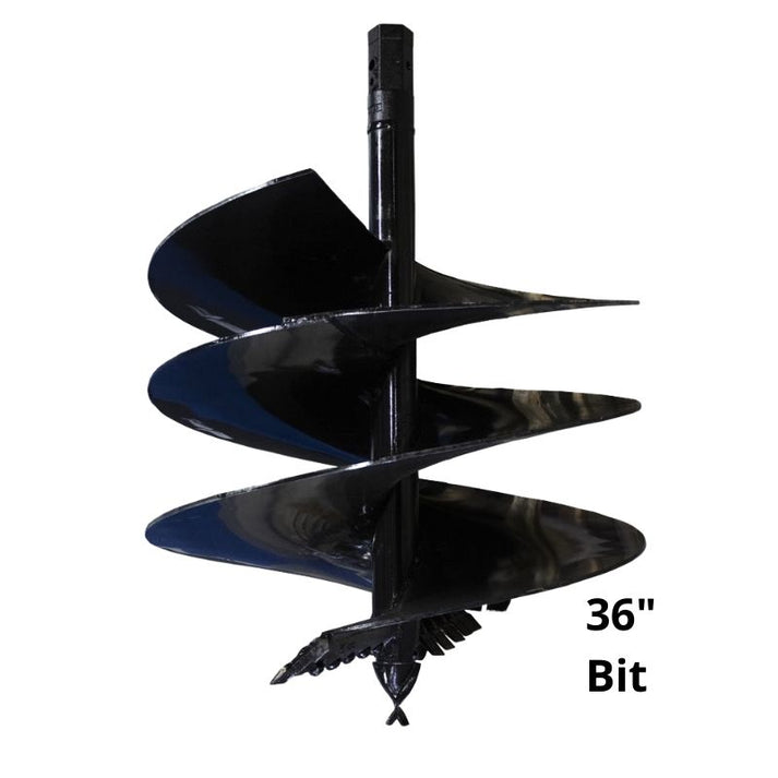 Heavy Duty Auger Bits for Skid Steers - Blue Diamond
