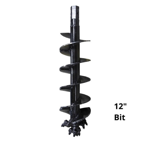Rock Auger Bits for Skid Steers - Blue Diamond