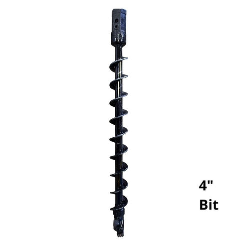 Rock Auger Bits for Skid Steers - Blue Diamond