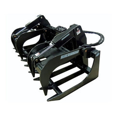 Severe Duty Root Grapple for Heavy Equipment - Blue Diamond