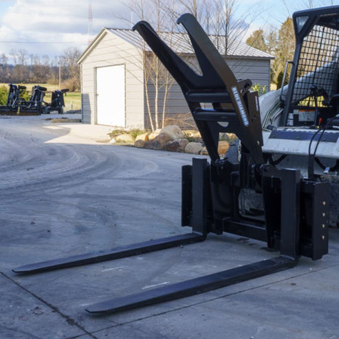 Skid Steer Severe Duty Grapple Fork - Blue Diamond