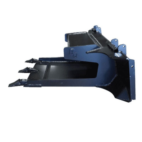 Skid Steer Slab Bucket Attachment - Blue Diamond