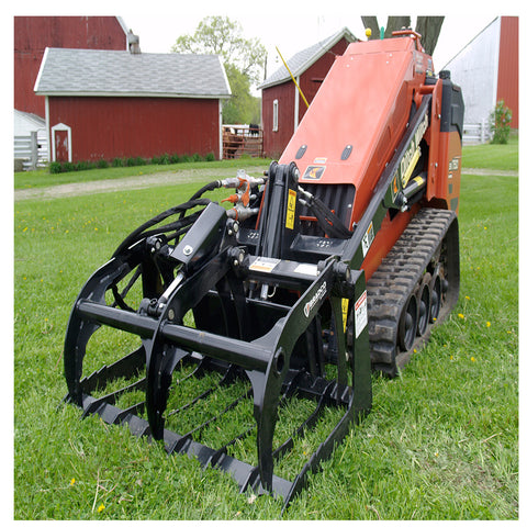 Mini Skid Steer Brush Grapple Attachment - Bradco