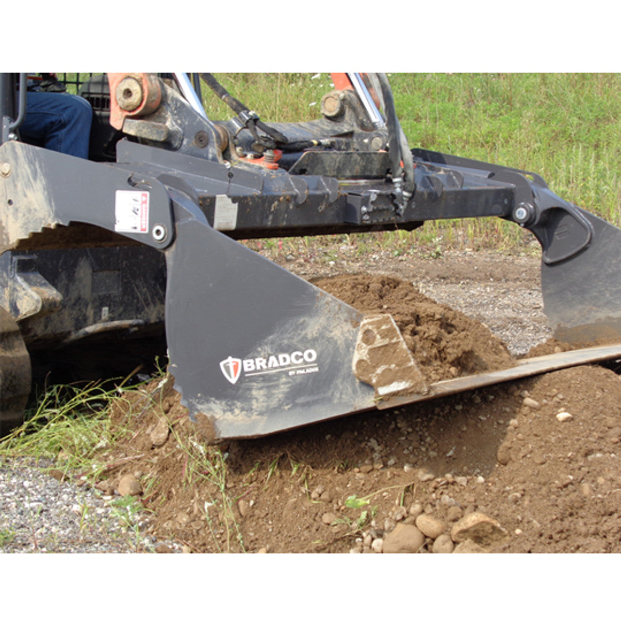 Skid Steer 4 In 1 Bucket Attachment - Bradco