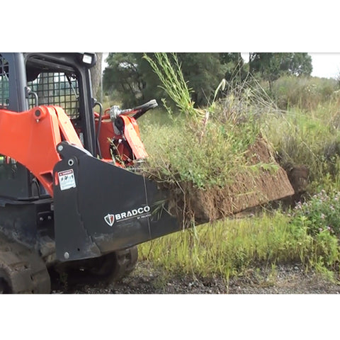 Skid Steer 4 In 1 Bucket Attachment - Bradco