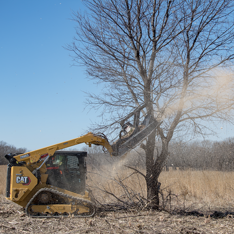 Skid Steer Disc Mulcher Attachment - Bradco