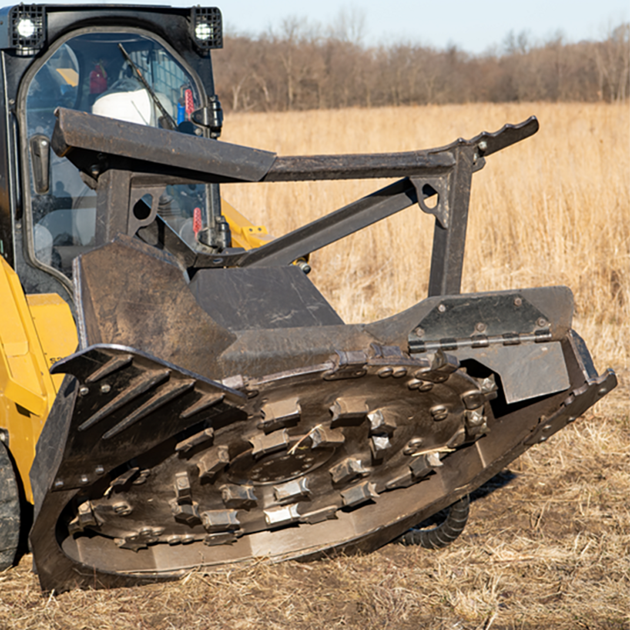 Skid Steer Disc Mulcher Attachment - Bradco