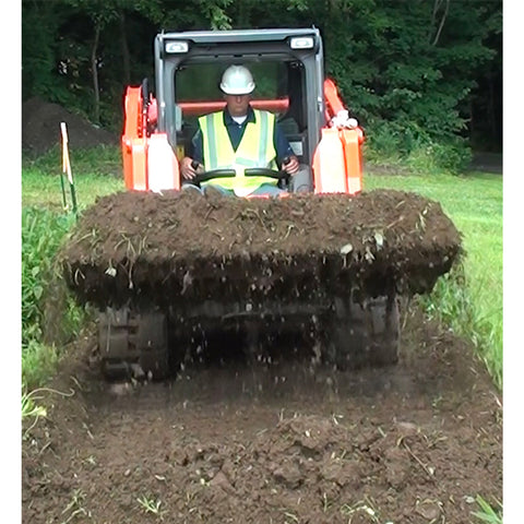 Skid Steer Rock Bucket - Bradco