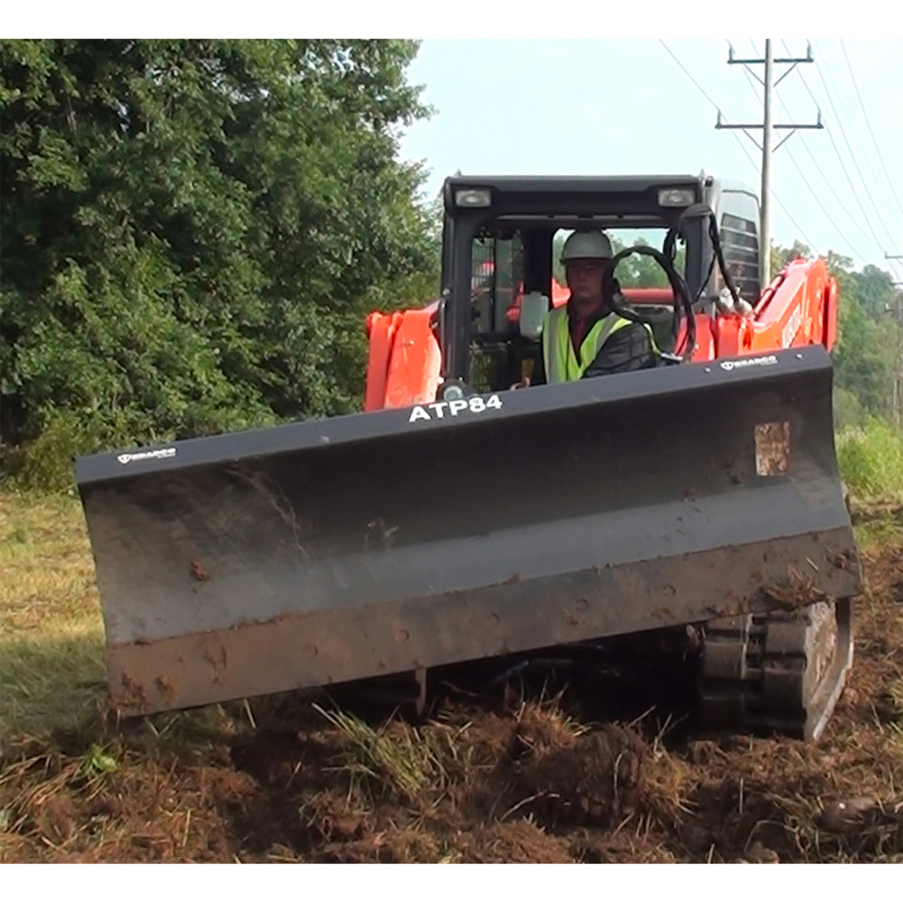 Skid Steer Tilting Dozer Blade - Bradco