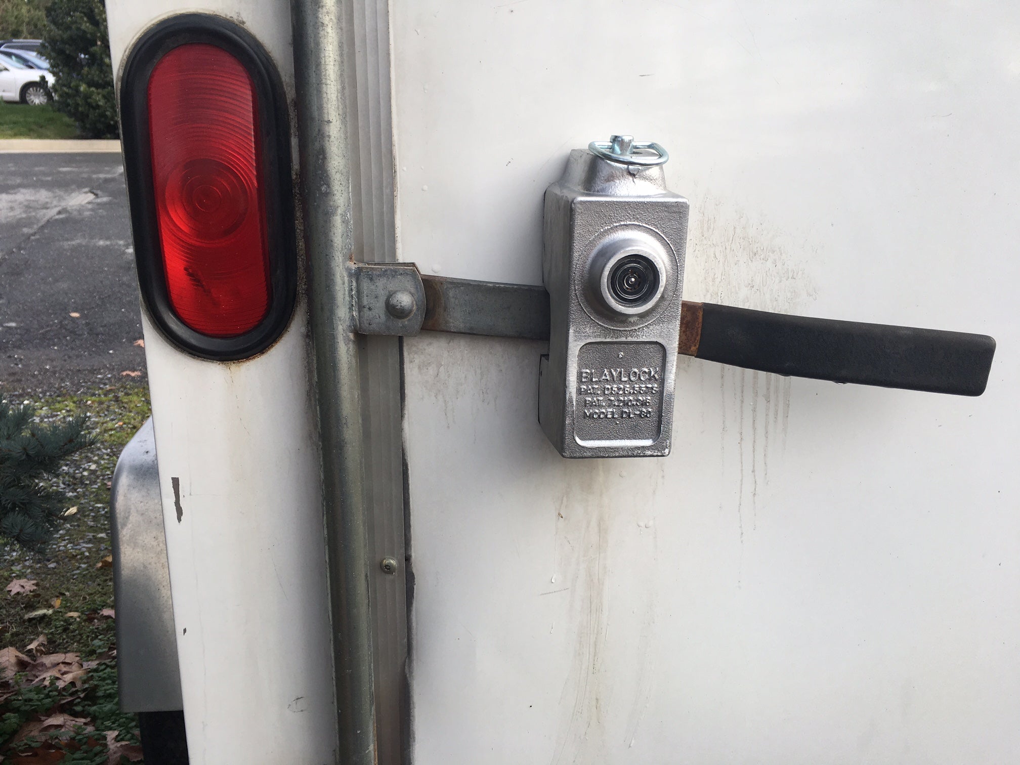 Cargo Door Lever Lock - Equipment Lock