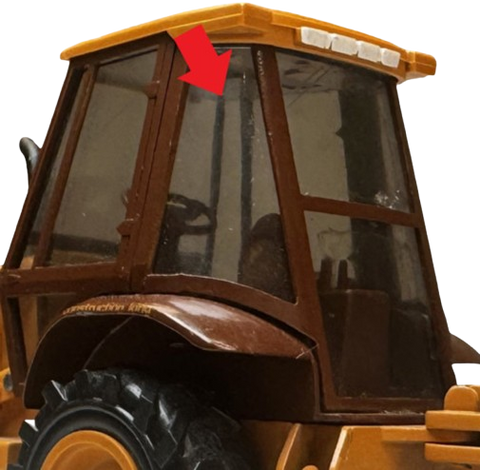 Case/New Holland Backhoe Cab Rear Left Hand Quarter Panel | Depco